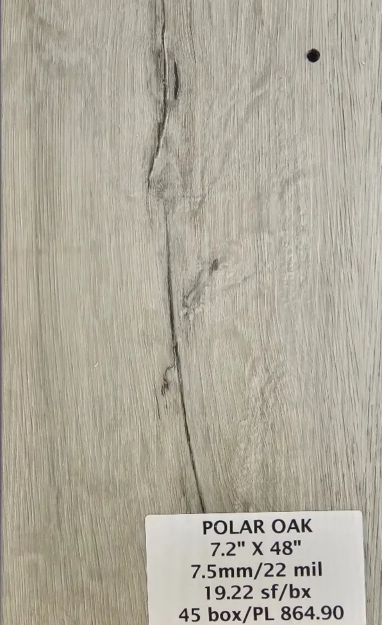 Polar Oak 22 mil LVP sample
