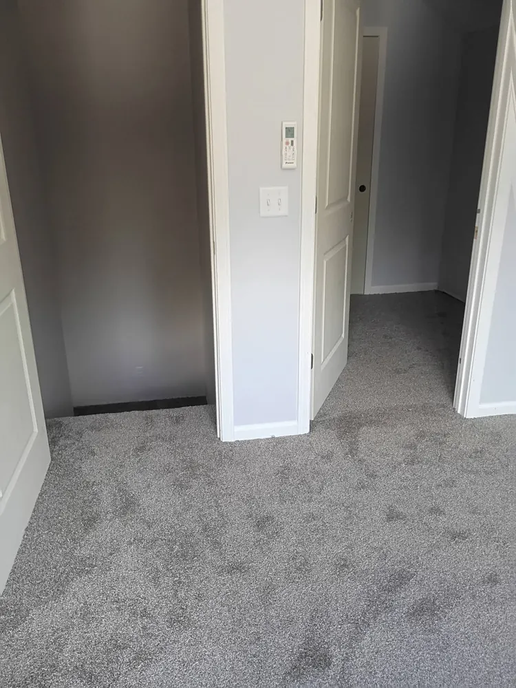 New carpet installed on an upstairs landing in Lost Plantation, Rincon GA