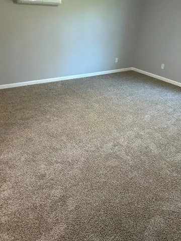 New carpet in a bedroom in Dasher Creek, Springfield GA
