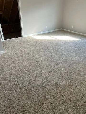 New carpet installed in a bedroom in Belair, Statesboro GA